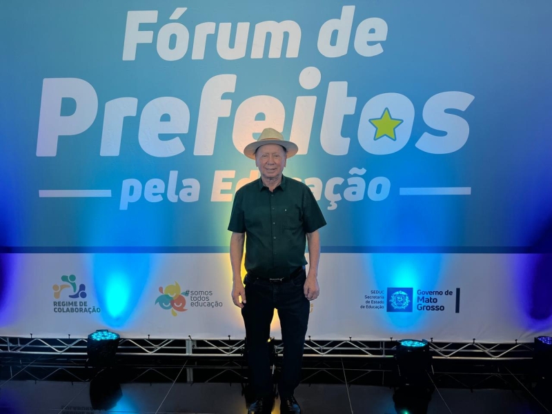 Prefeito de Sinop destaca avanços na educação no 1º Fórum de Prefeitos