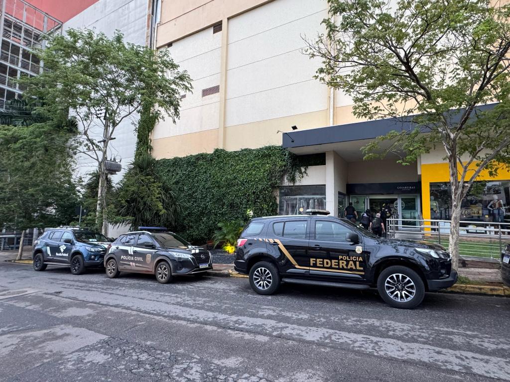 Forças de segurança deflagram operação para reprimir o comércio de eletrônicos clandestinos em MT
