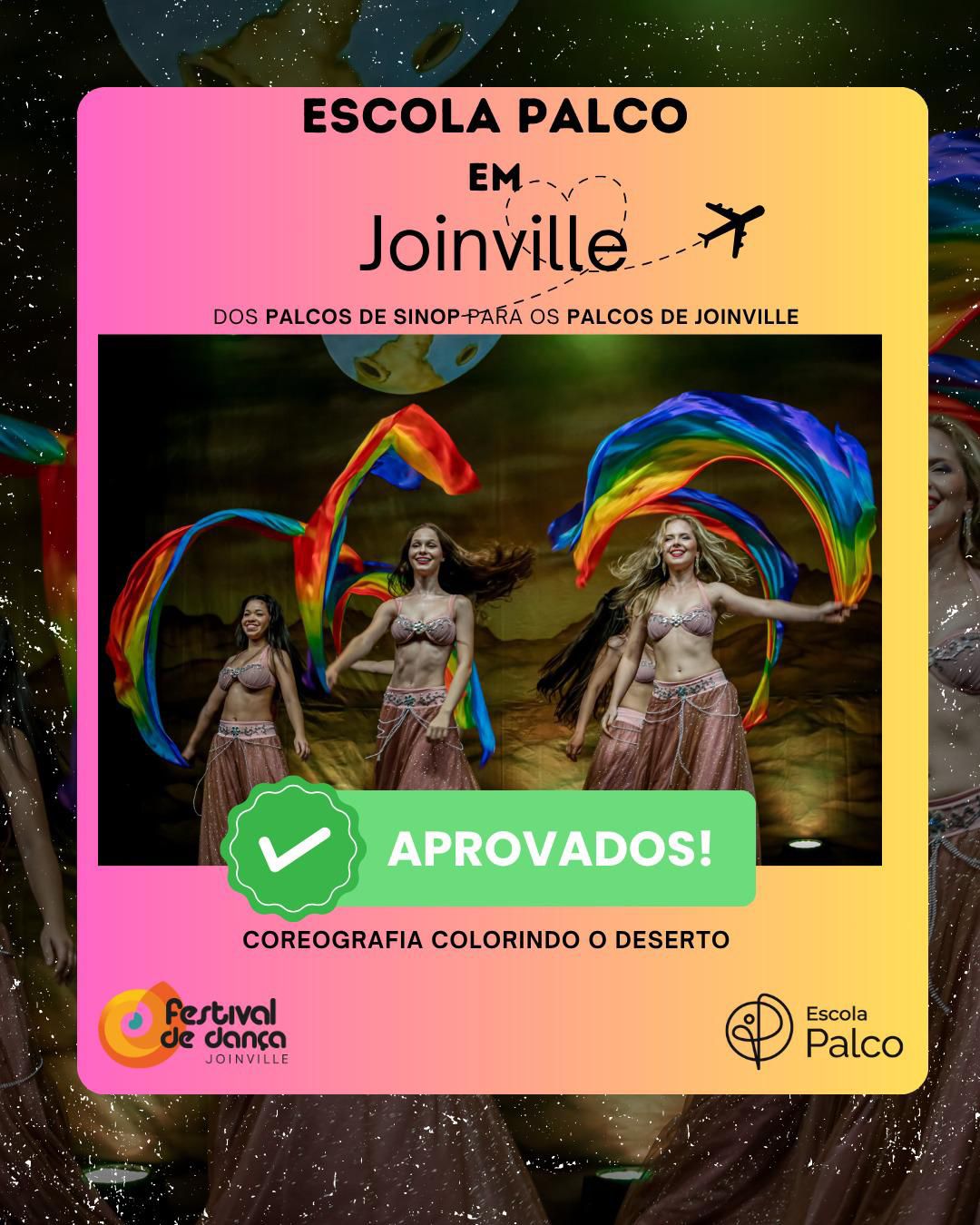 Escola Palco representará Sinop no maior festival de dança do mundo