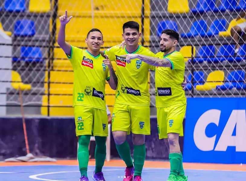 ASF Sorriso estreia com goleada de 5 a 0 no Brasileiro de Futsal