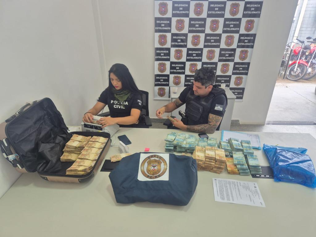 Polícia apreende alto valor em dinheiro durante buscas contra grupo especializado em estelionato contra jogadores de futebol em MT