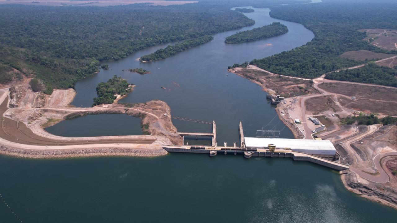 Hidrelétrica esclarece que rebaixamento do reservatório da UHE Colíder não afeta Usina de Sinop