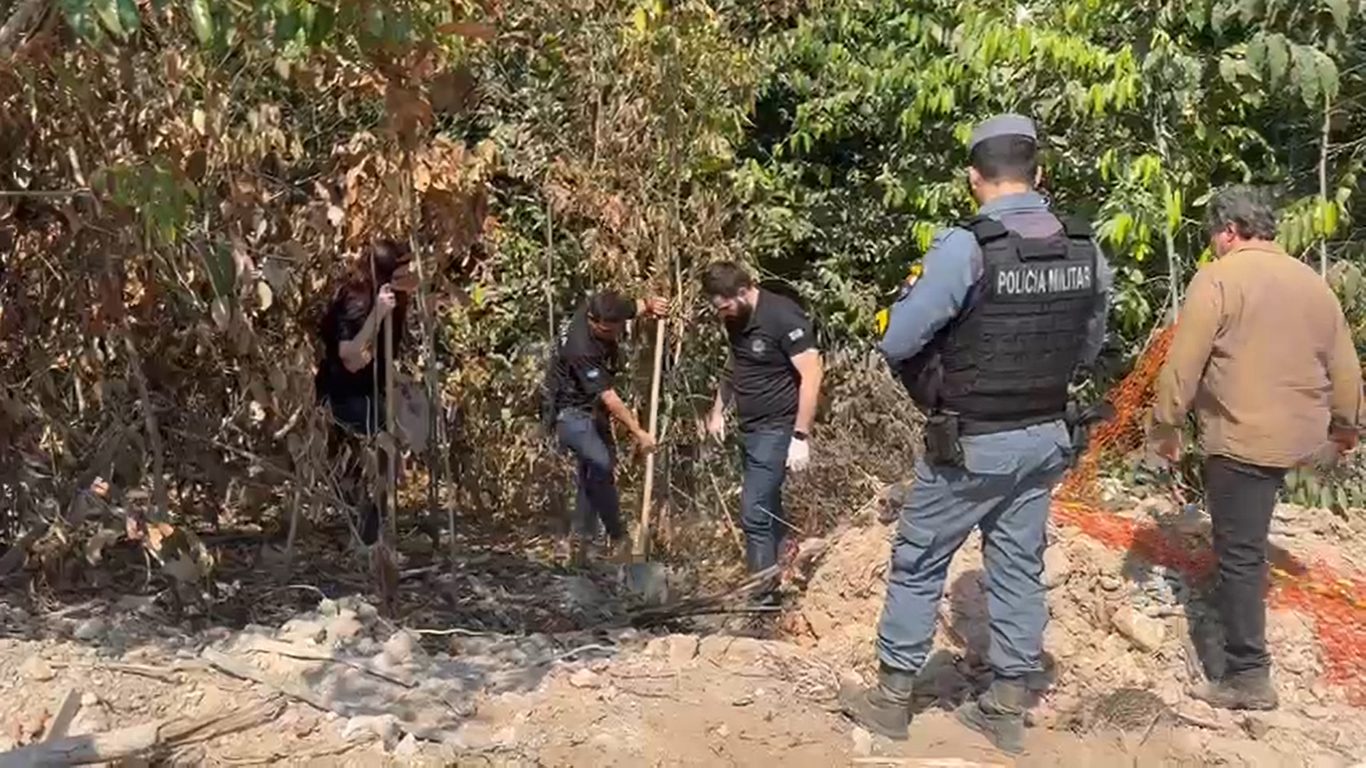 Crânio humano é encontrado em obra de drenagem em Sinop