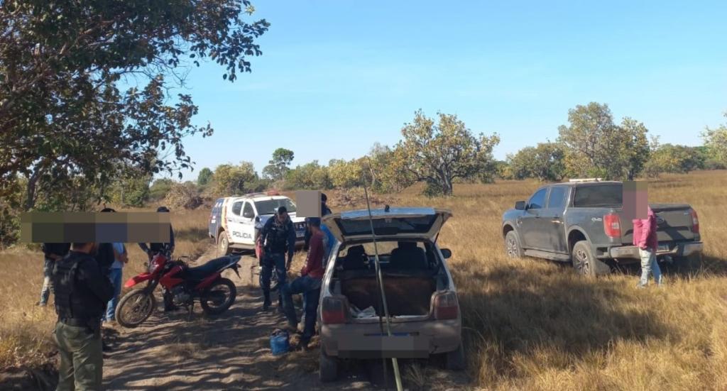 Polícia Militar prende 6 suspeitos por invasão de terra em Mato Grosso