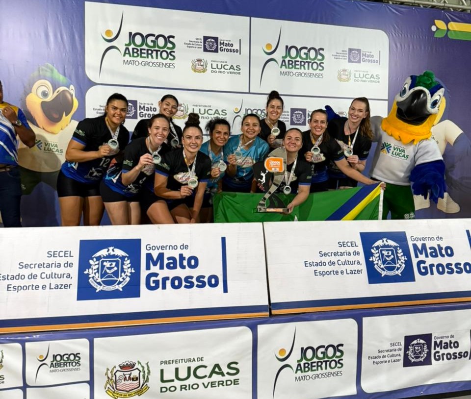 Município de Vera fica em segundo lugar no vôlei feminino nos Jogos Abertos Mato-grossenses em Lucas do Rio Verde