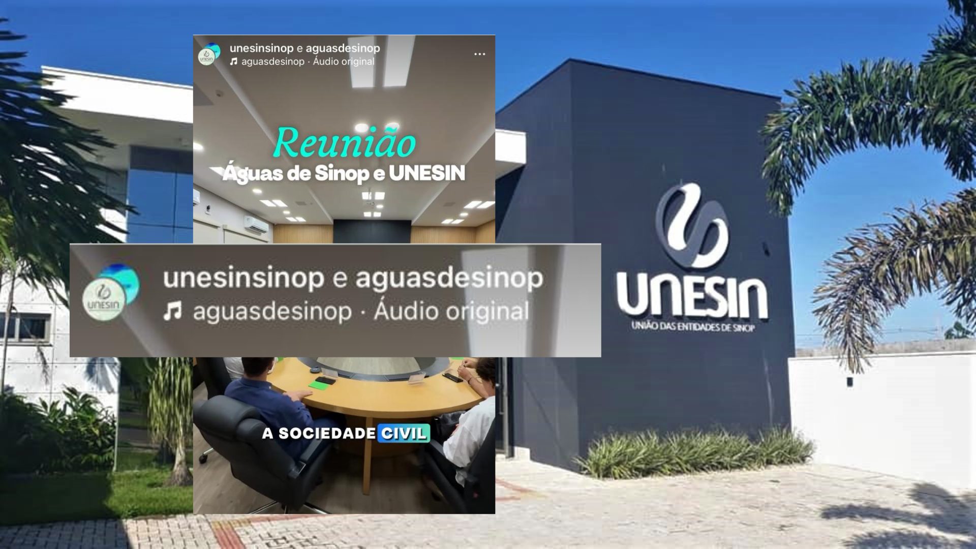 Águas de Sinop transforma UNESIN em peça de marketing para tentar validar obras mal executadas na cidade; assista