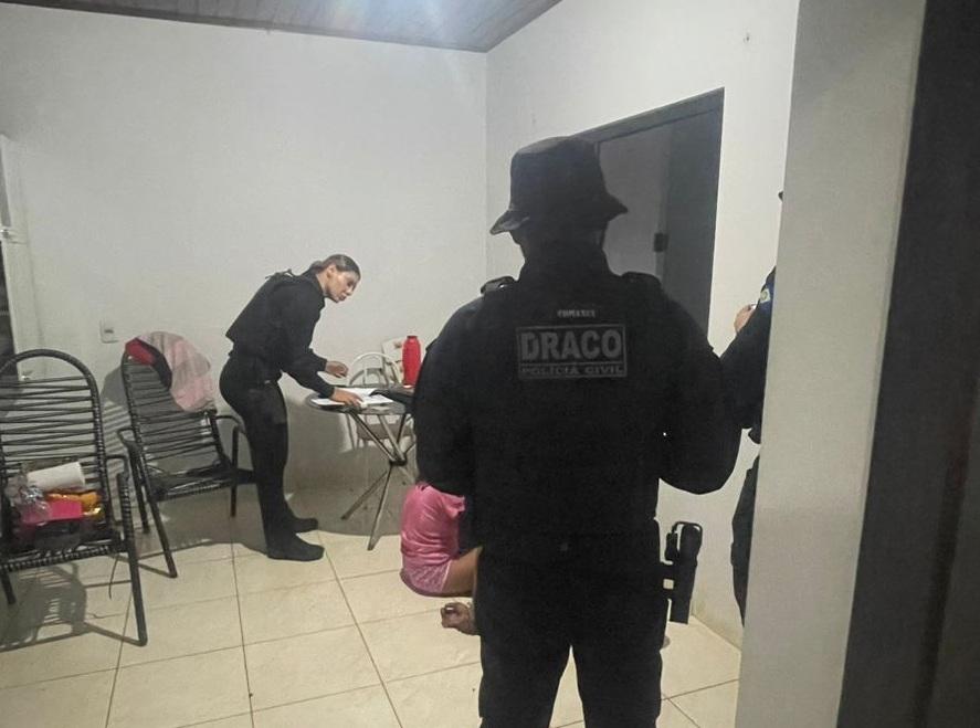 Polícia faz operação contra facção envolvida em extorsão de empresários em Sinop