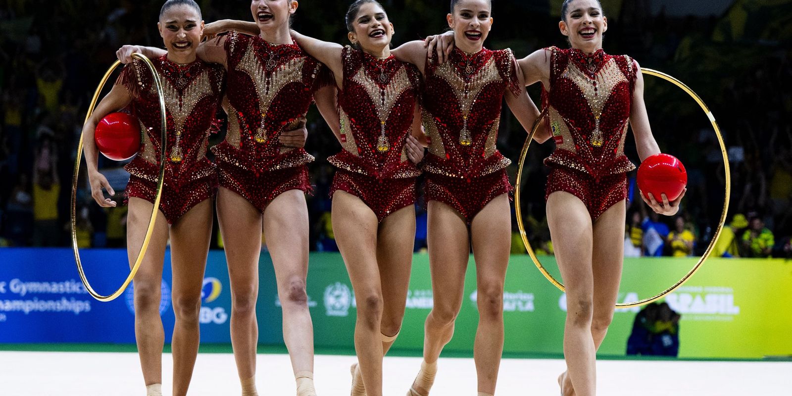 CBG convoca seleção brasileira de ginástica rítmica para 2026