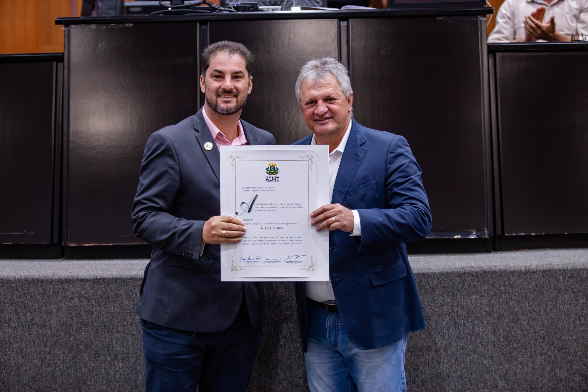 Presidente do Sindicato Rural de Vera/Feliz Natal recebe título de Cidadão Mato-grossense