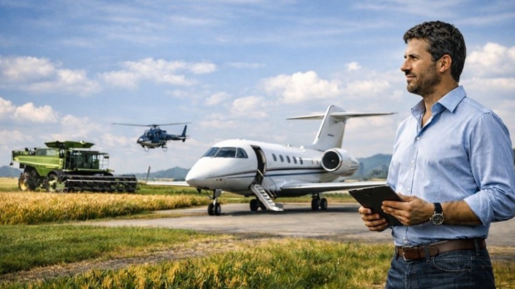 Por que produtores rurais estão adotando a aviação executiva como estratégia de crescimento