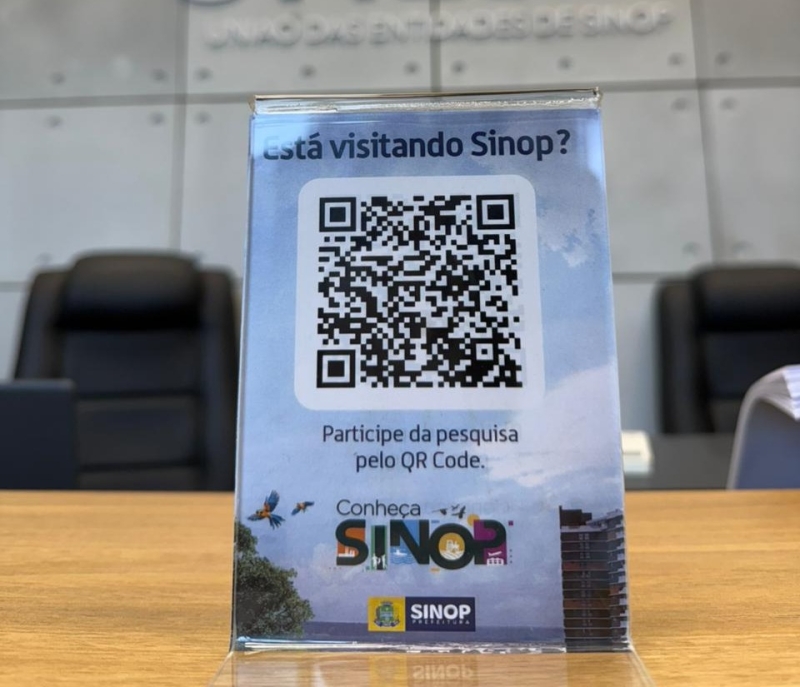 Prefeitura de Sinop inicia mapeamento de visitantes para fortalecer planejamento do turismo