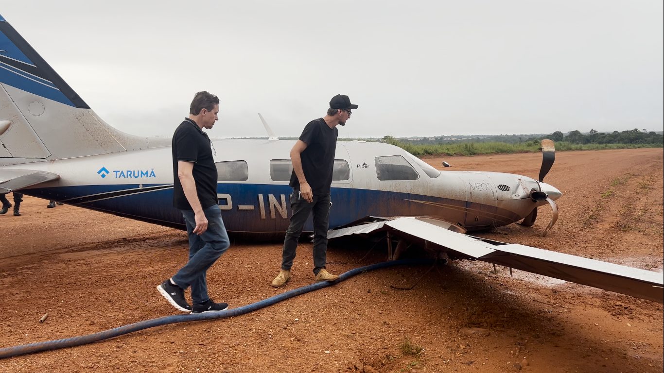Aeronave faz pouso forçado após falha no motor em Porto dos Gaúchos