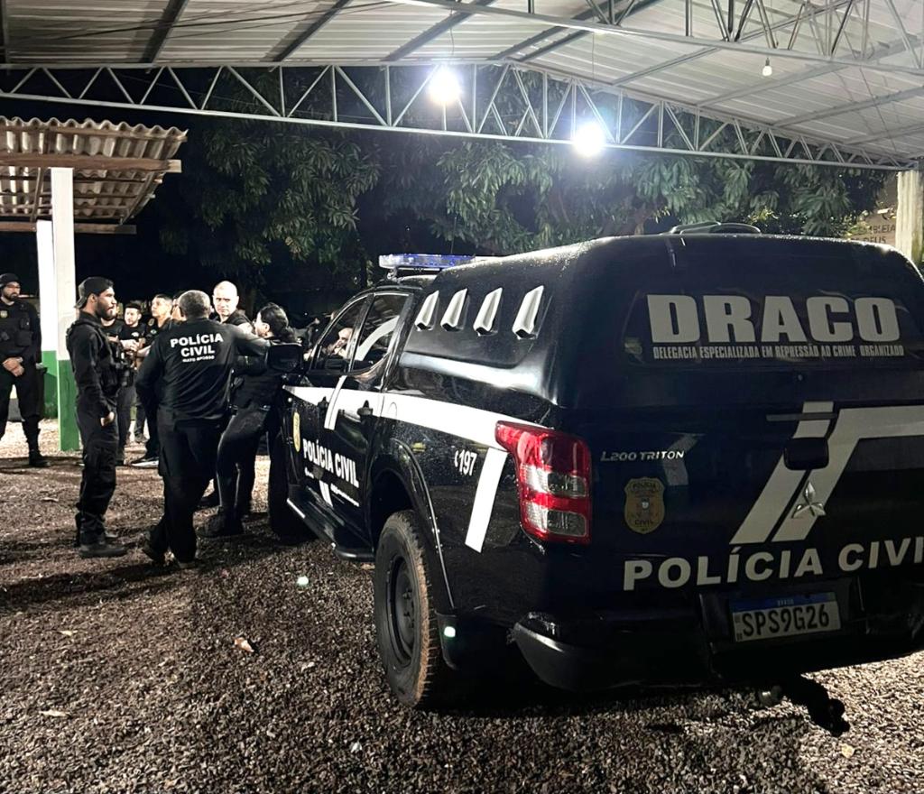 Polícia deflagra 3ª fase de operação e mira núcleo financeiro de facção criminosa em Sinop
