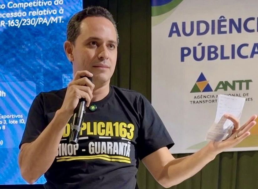 Deputado cobra duplicação da BR-163 de Sinop a Guarantã do Norte