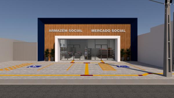 Reforma deve garantir um prédio todo adaptado para abrigar o Armazém Social em Sorriso