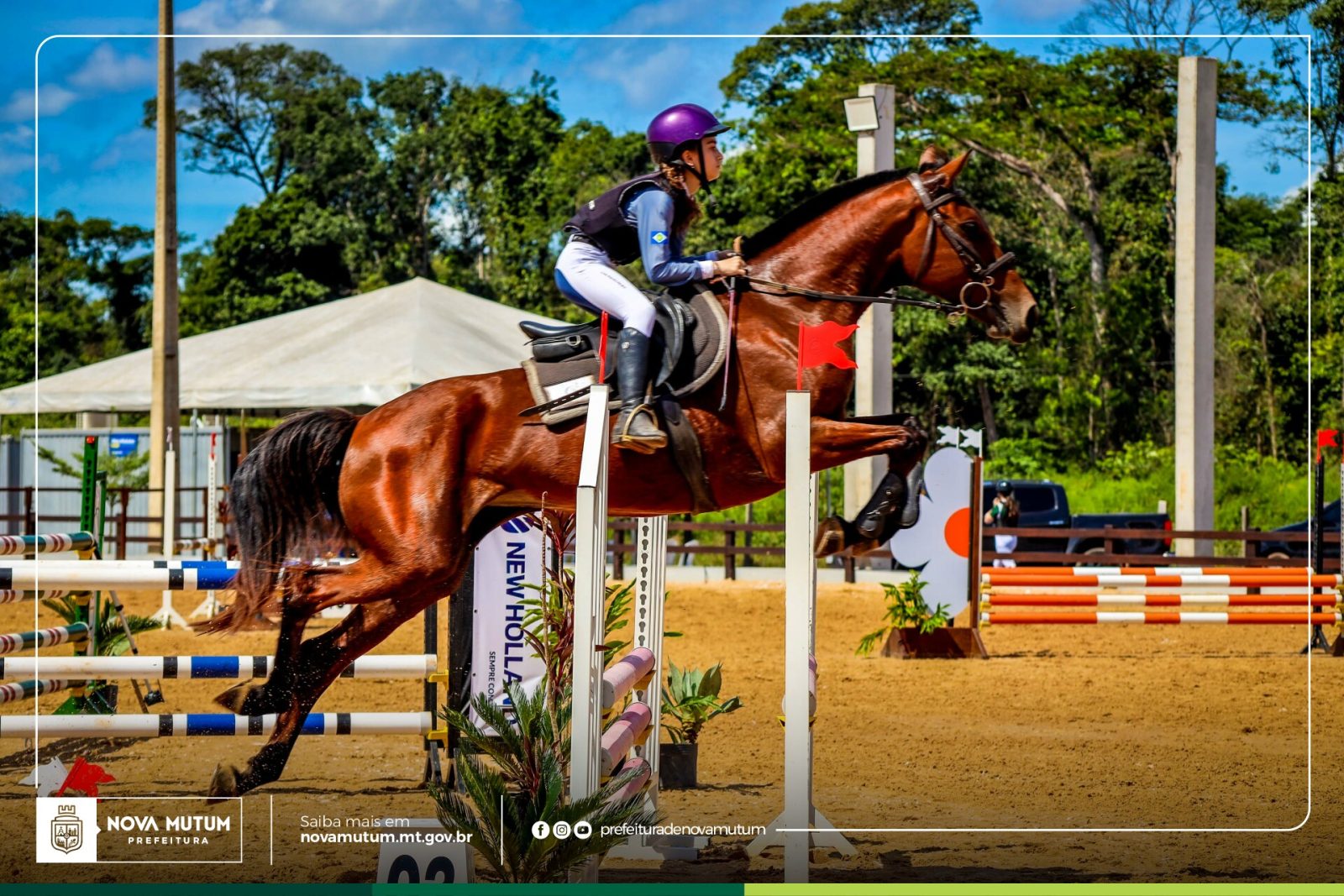 Amazonas de Nova Mutum vão representar o município no Campeonato Brasileiro de Salto