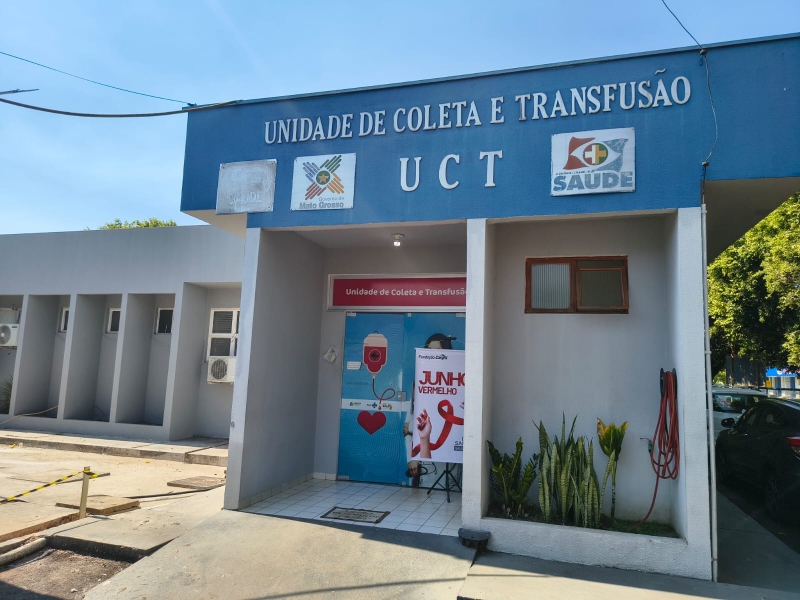Junho Vermelho: UCT Sinop abre neste sábado (20) para receber doações de sangue