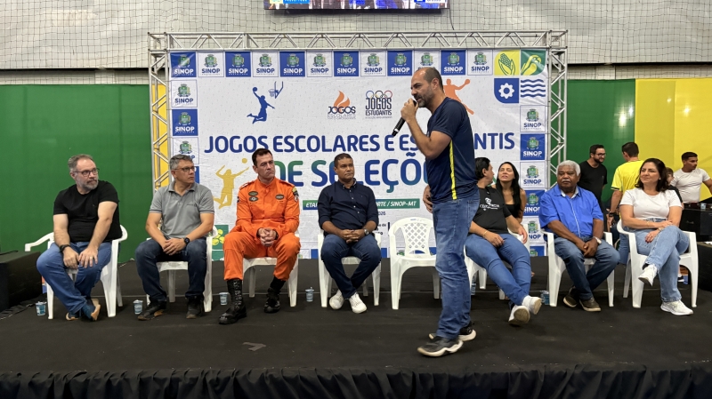 Sinop volta a sediar Jogos Escolares e Estudantis e reúne mais de 1,3 mil atletas de 15 municípios