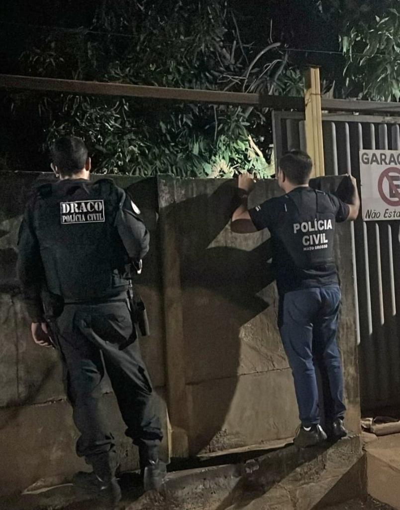Polícia Civil MT deflagra operação e atinge núcleo de facção criminosa em Rondonópolis