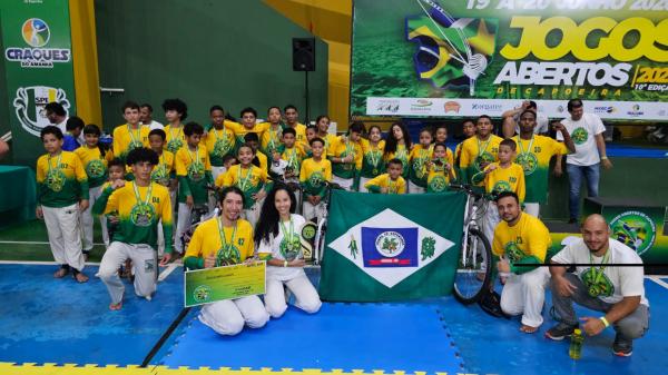 Alunos das oficinas culturais de Sorriso conquistam novos títulos em competição estadual de capoeira