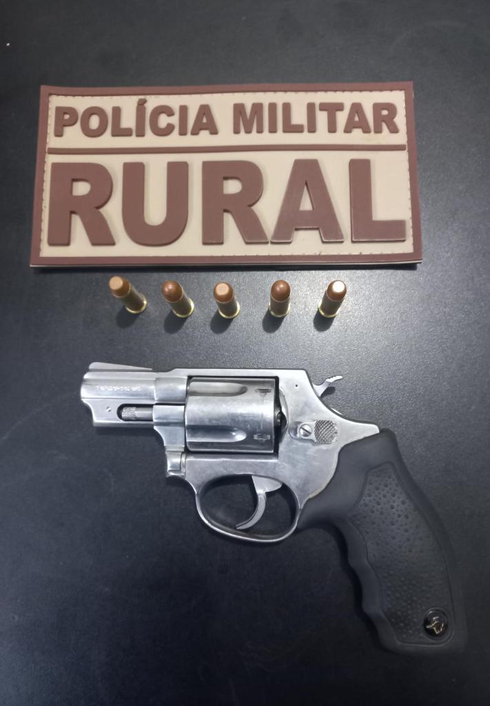 Patrulha Rural prende homem por ameaça e porte ilegal de arma de fogo em Cuiabá