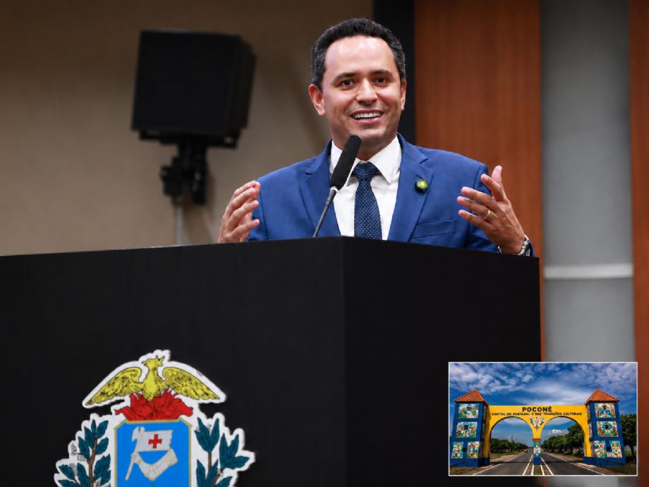 Deputado Diego Guimarães anuncia suspensão de pedágio na rodovia entre Poconé e Livramento