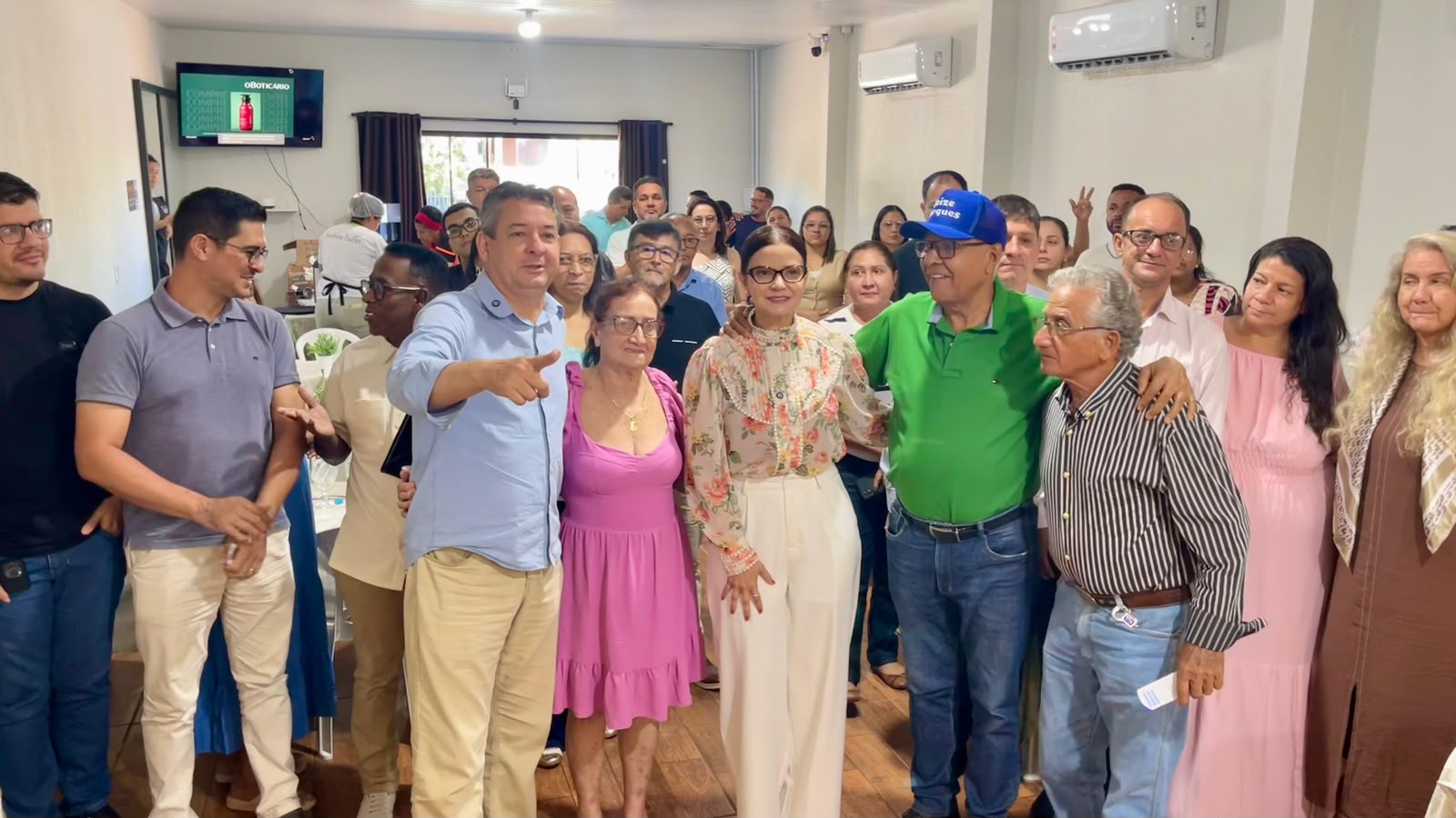 Pastor Marcos Ritela fortalece alianças em Colíder ao lado de Joize Marques e importantes lideranças