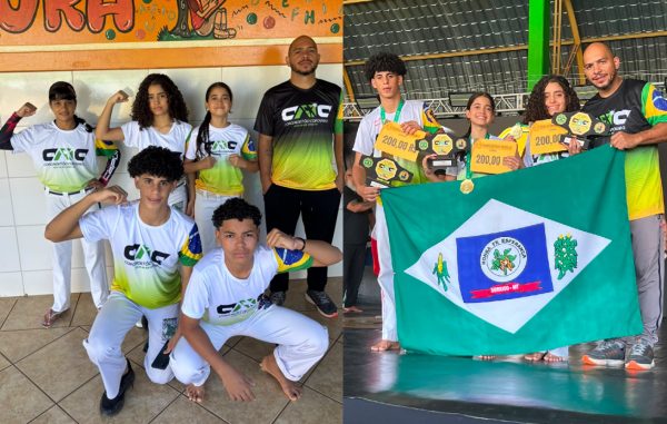 Capoeiristas de Sorriso conquistam cinco colocações na 7ª Copa Nortão de Capoeira Internacional
