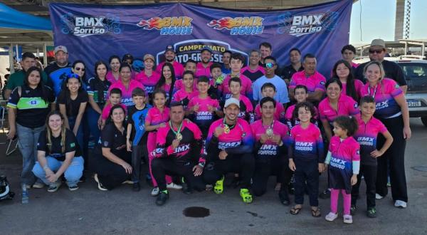 Equipe BMX Sorriso conquista títulos e pódios no Campeonato Brasileiro
